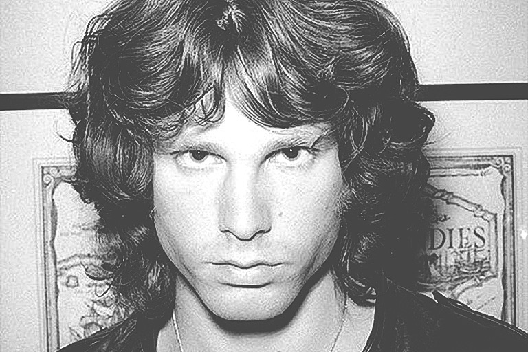 Documentary paints an unflattering picture of Jim Morrison, front and center with the Doors. (Gloria Stavers)
